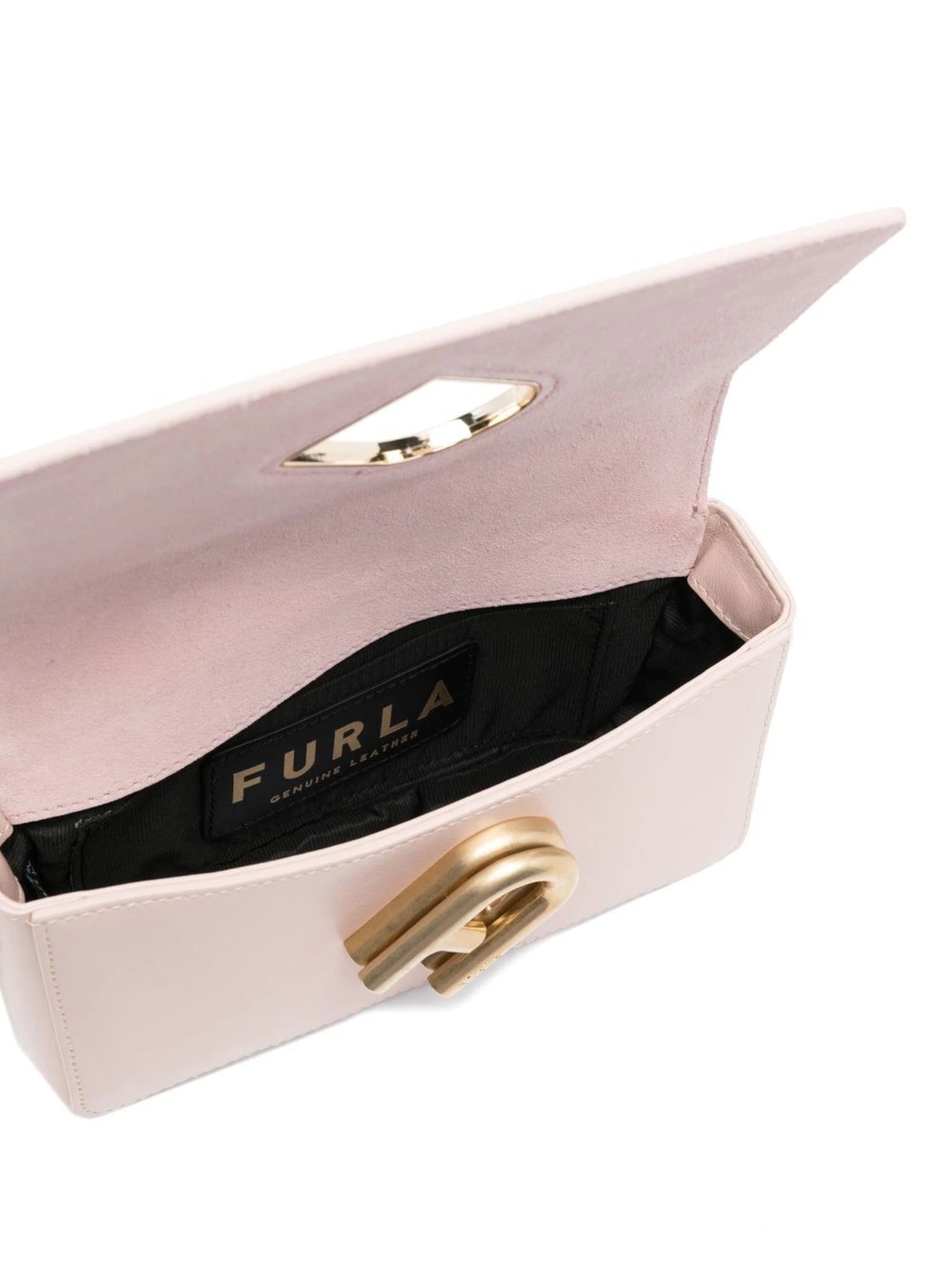 FURLA】bag/黄色yellow/シンプル/2wayお宮参り結婚式 超可爱の