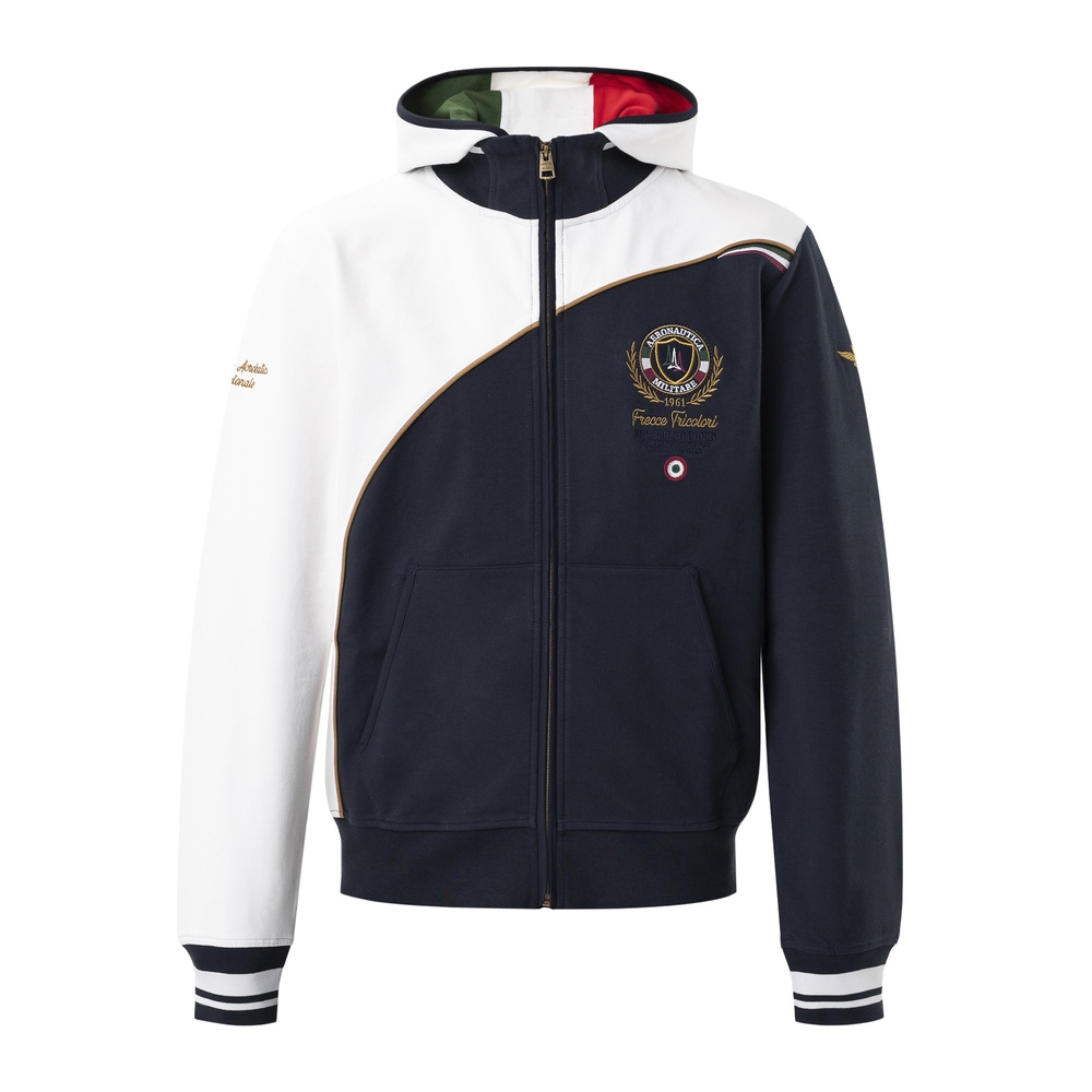 худи на молнии Aeronautica Militare — фото и цены