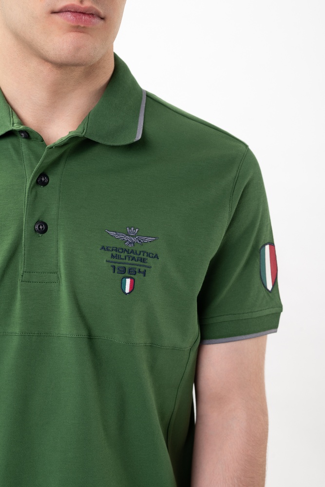 футболка поло Aeronautica Militare — фото и цены