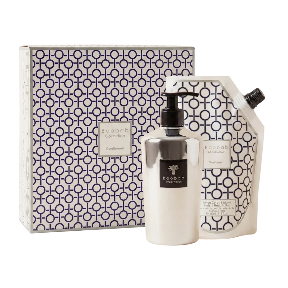 Baobab Collectionнабор моющий гель для рук и рефилл Gentlemen