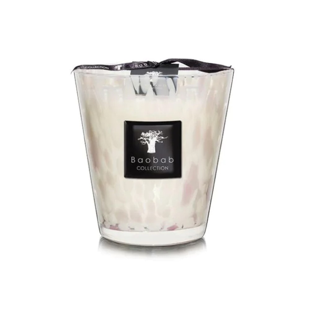 Ароматическая свеча White Pearls, 1100г Baobab Collection — фото и цены