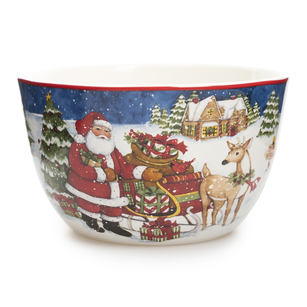 Certified InternationalСалатник порционный "Мастерская Санта-Клауса.Коробки"