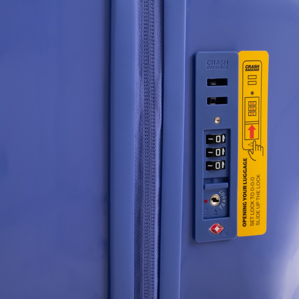 Чемодан Crash Baggage, цвет: сиреневый – купить в интернет-магазине ...