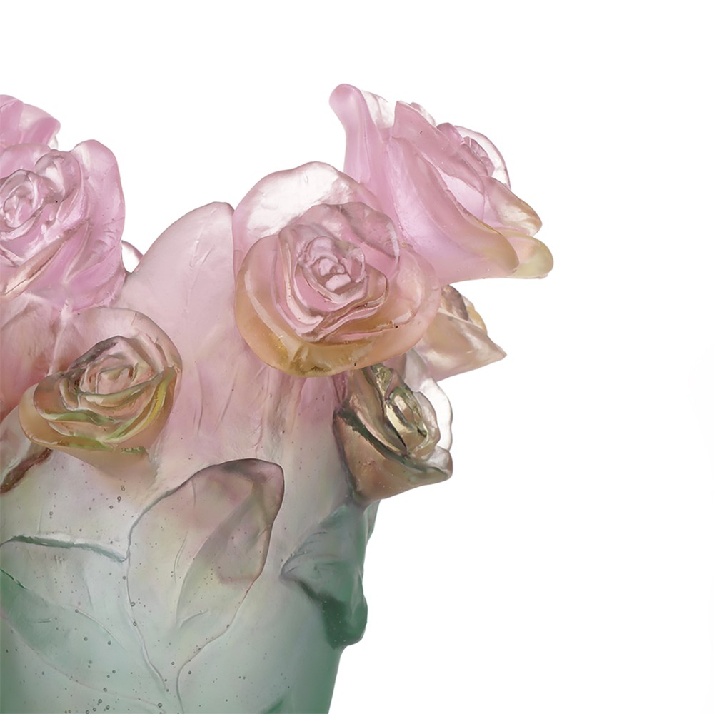 Ваза Rose Passion Daum — фото и цены