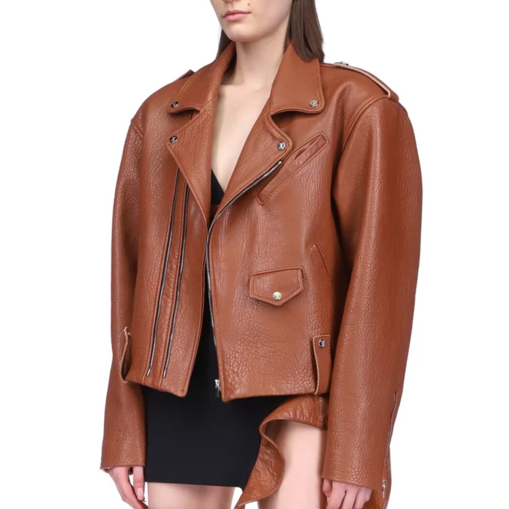 куртка кожаная David Koma — фото и цены