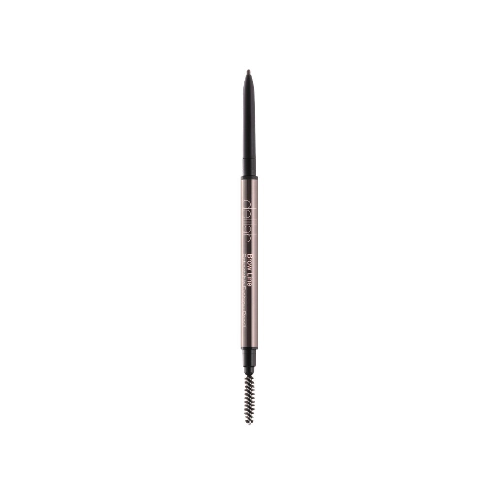 Карандаш для бровей с щеточкой Brow Line Retractable Eyebrow Pencil With Brush - Ash 0,08 g Delilah — фото и цены