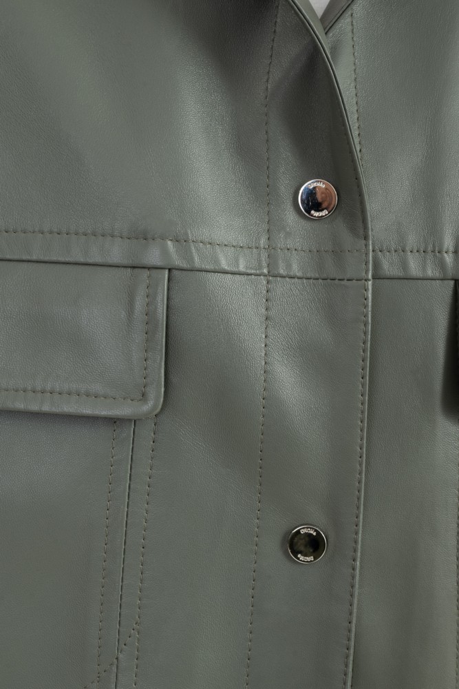 куртка кожаная Drome — фото и цены