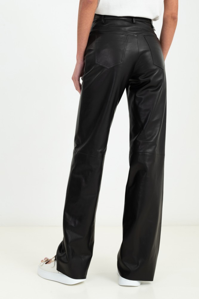 брюки кожаные Drome — фото и цены