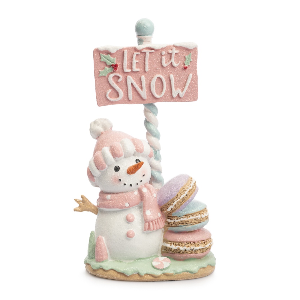 EDGФигурка "Снеговик Candy", 27 см