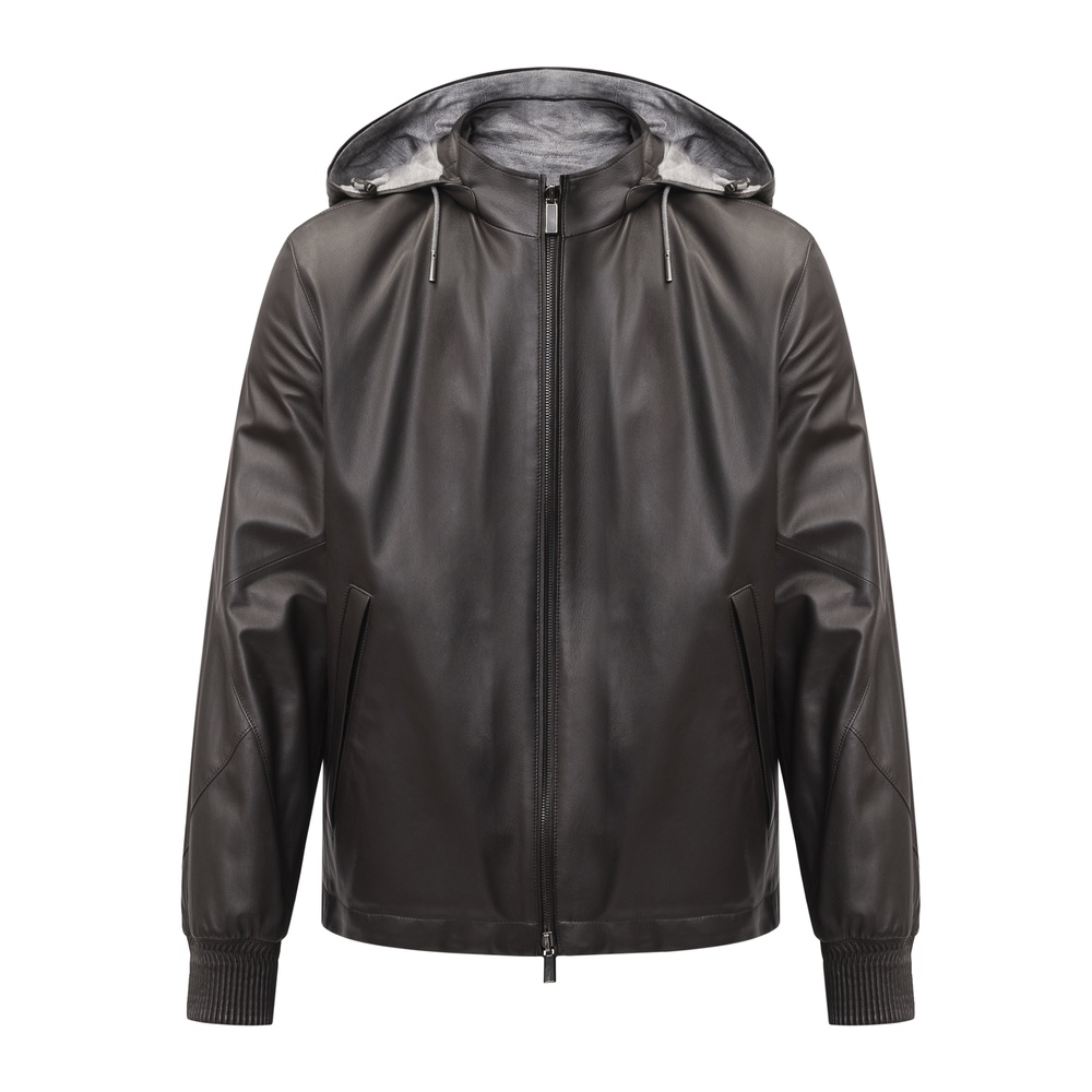 Ermenegildo Zegnaкуртка кожаная