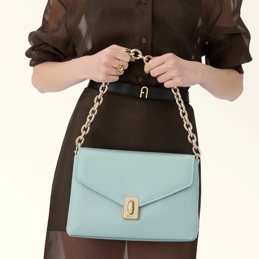 сумка кожаная Meridiana M Furla — фото и цены