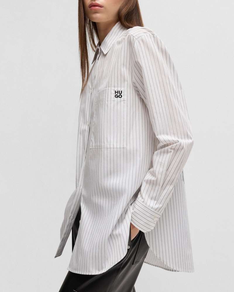 Рубашка The Oversize Shirt HUGO — фото и цены