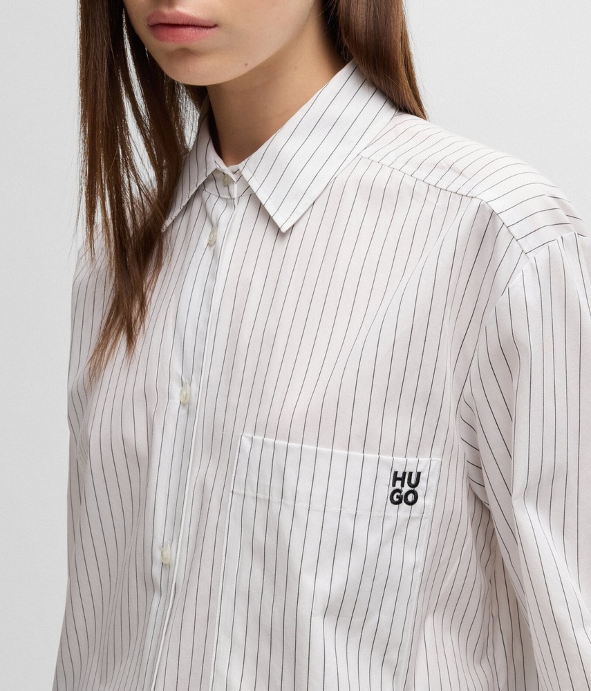 Рубашка The Oversize Shirt HUGO — фото и цены