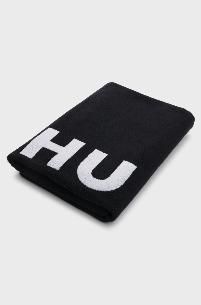 Полотенце STACKED LOGO_TOWEL HUGO — фото и цены