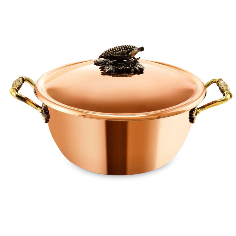 Кольчугинский мельхиорКастрюля с крышкой «Кукуруза» 3,5 л