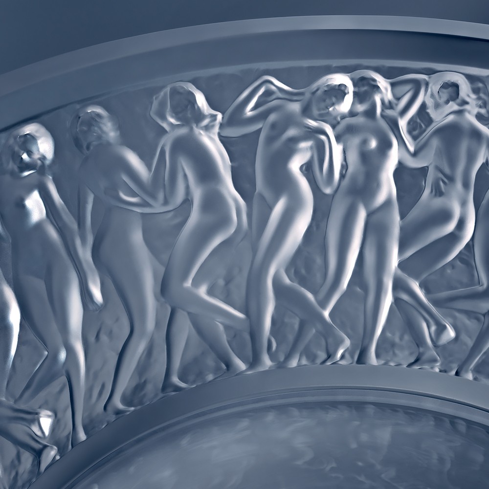 Ваза для фруктов Bacchantes Lalique — фото и цены