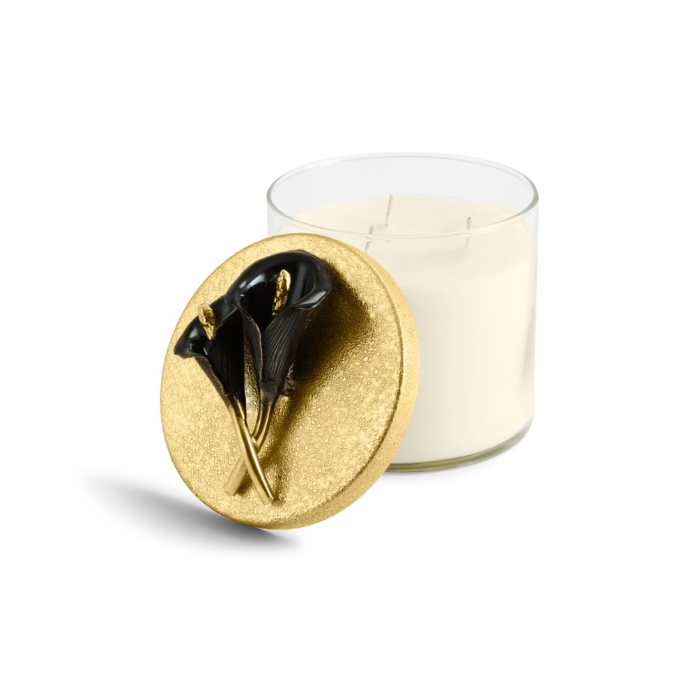Свеча «Черный цветок каллы» 12см Michael Aram — фото и цены