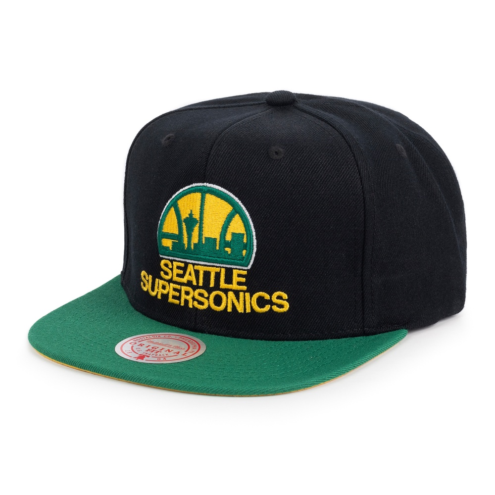 бейсболка NBA 2 Tone Classic Hwc Snapback Supersonics MITCHELL&NESS — фото и цены