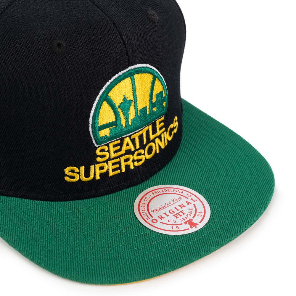 бейсболка NBA 2 Tone Classic Hwc Snapback Supersonics MITCHELL&NESS — фото и цены