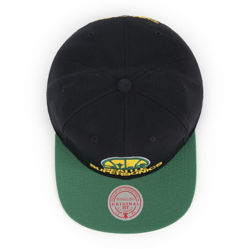 бейсболка NBA 2 Tone Classic Hwc Snapback Supersonics MITCHELL&NESS — фото и цены