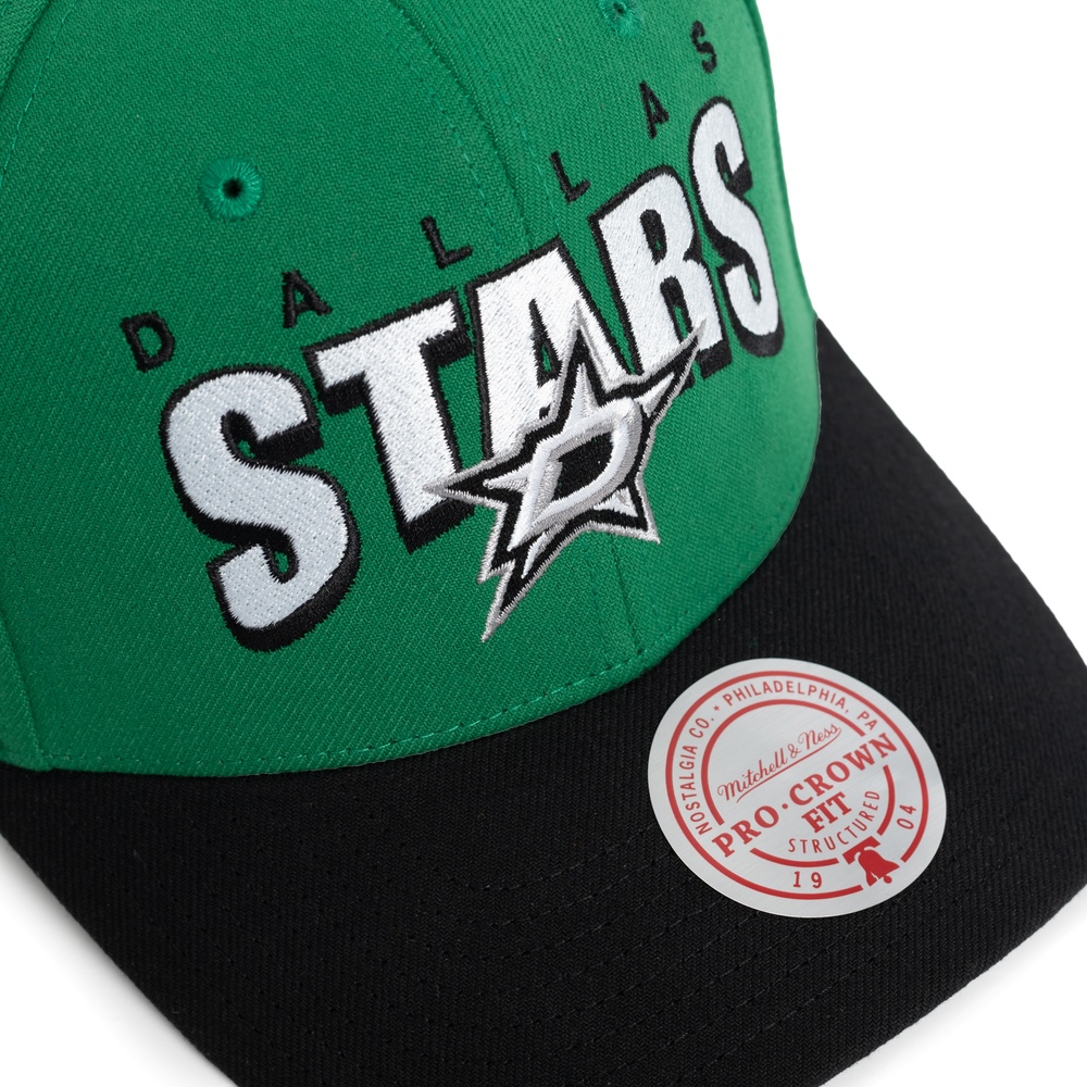 Бейсболка Dallas Stars Boom Text Pro MITCHELL&NESS — фото и цены