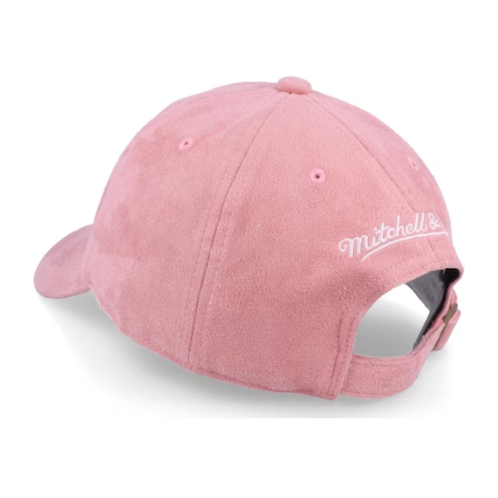 Бейсболка Boston Celtics Suede Pink Dad Cap MITCHELL&NESS — фото и цены