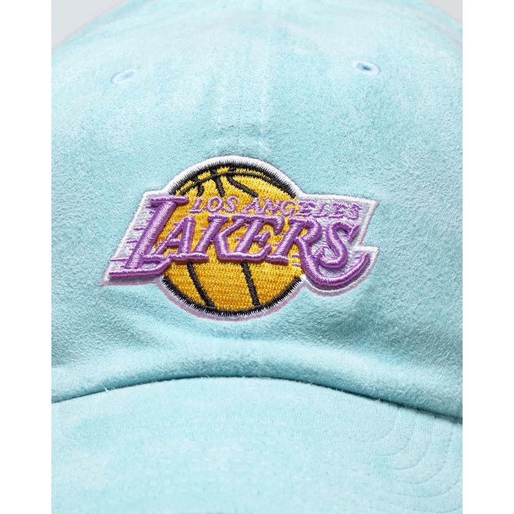 бейсболка Los Angeles Lakers Suede Dad Strapback MITCHELL&NESS — фото и цены