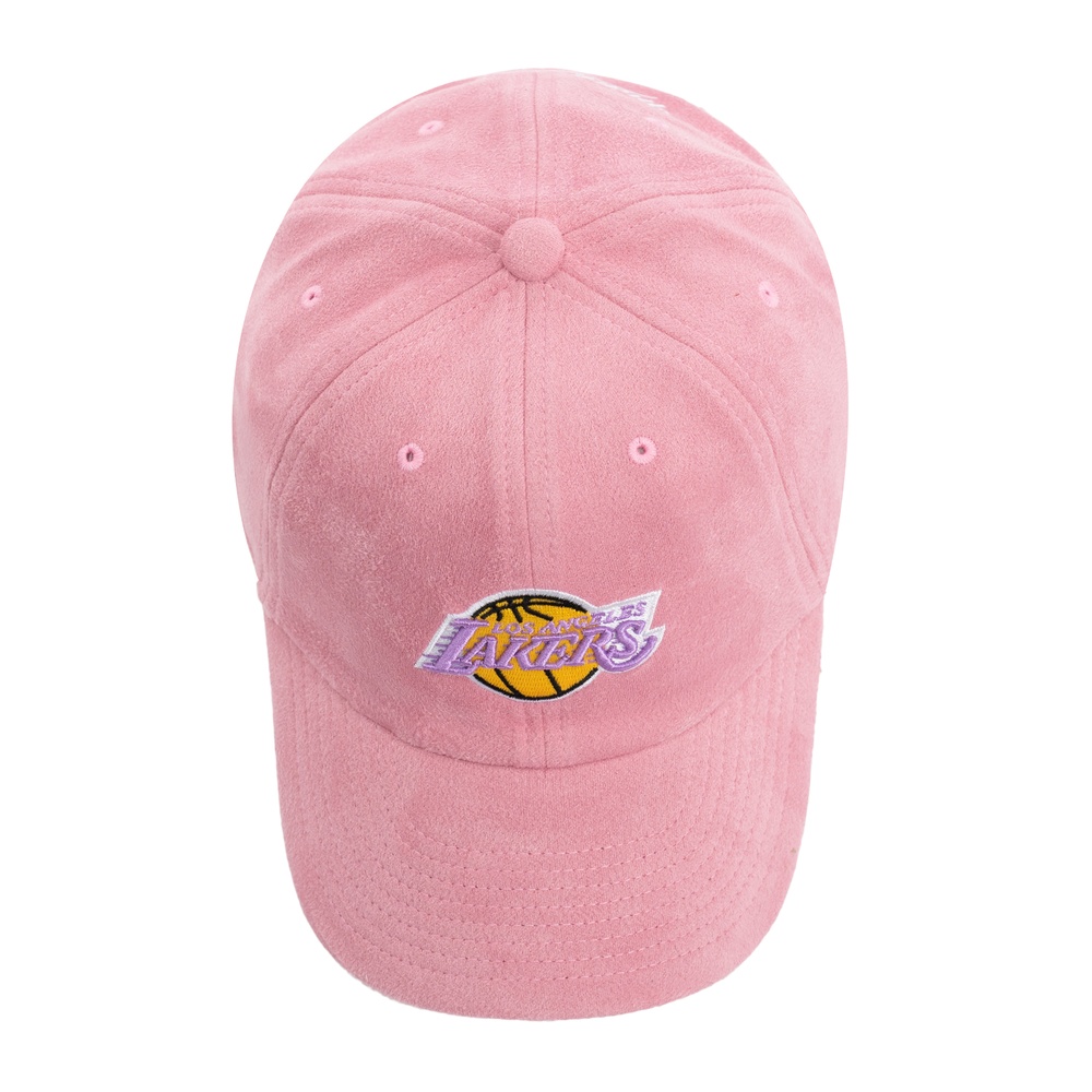 Бейсболка Los Angeles Lakers Suede Dad Strapback MITCHELL&NESS — фото и цены
