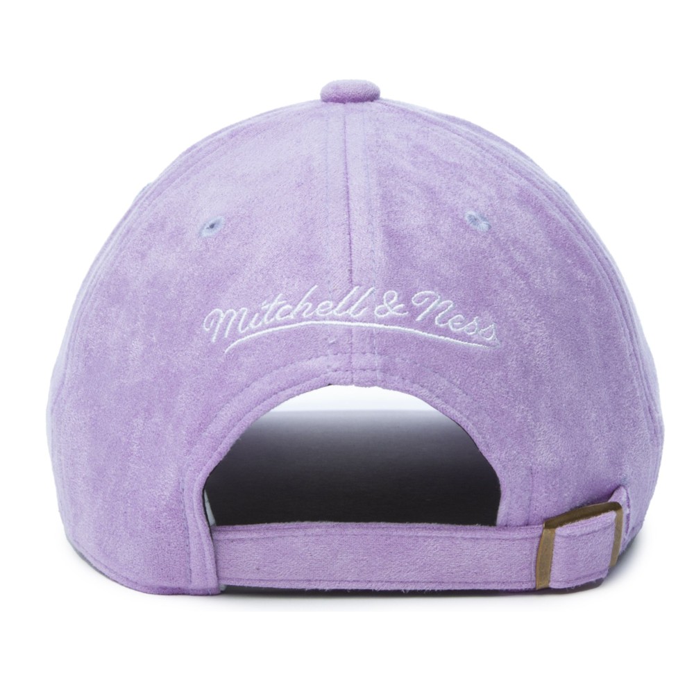 бейсболка Los Angeles Lakers Suede Dad Strapback MITCHELL&NESS — фото и цены