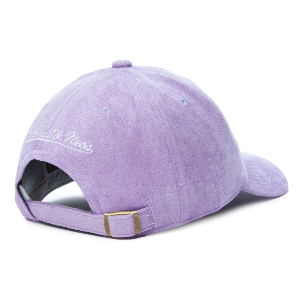 бейсболка Los Angeles Lakers Suede Dad Strapback MITCHELL&NESS — фото и цены