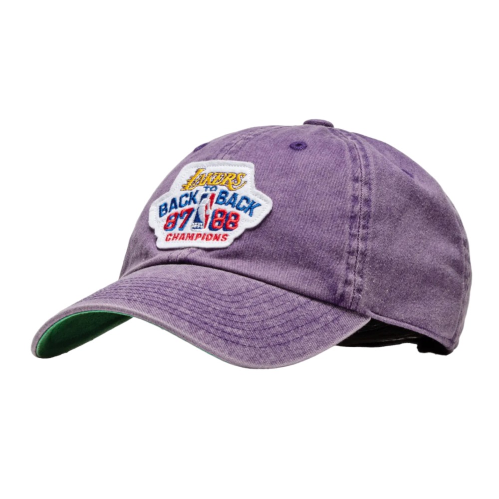 бейсболка Los Angeles Lakers Back To Back Dad Strapback MITCHELL&NESS — фото и цены