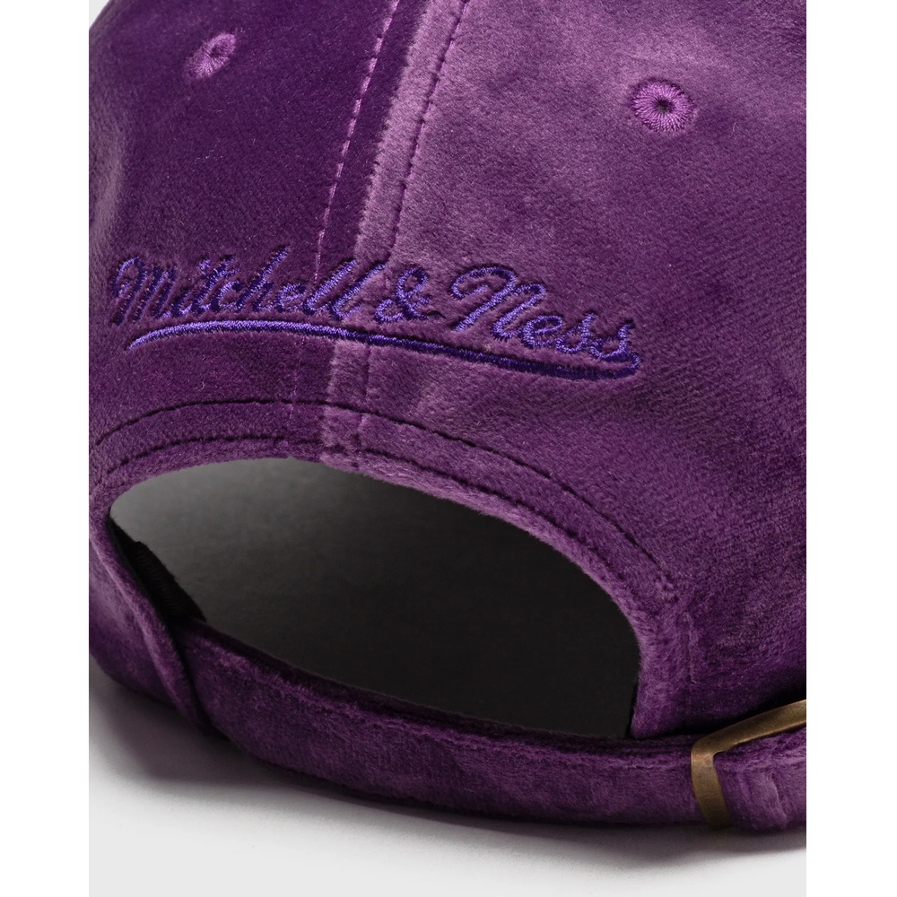 бейсболка La Lakers Velour Strapback Hwc MITCHELL&NESS — фото и цены