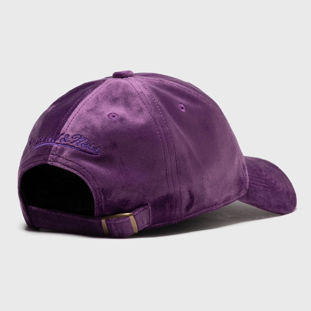 бейсболка La Lakers Velour Strapback Hwc MITCHELL&NESS — фото и цены