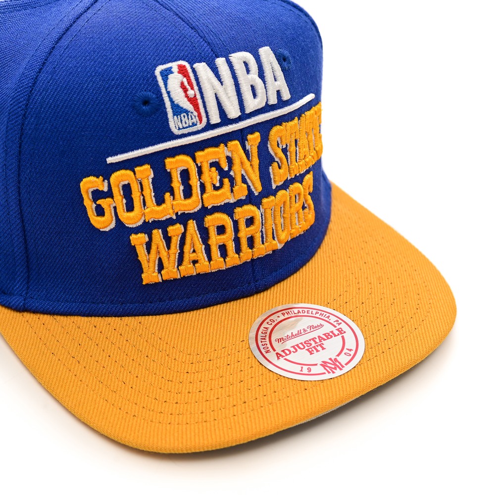 бейсболка Media 2t Snap Golden State Warriors MITCHELL&NESS — фото и цены