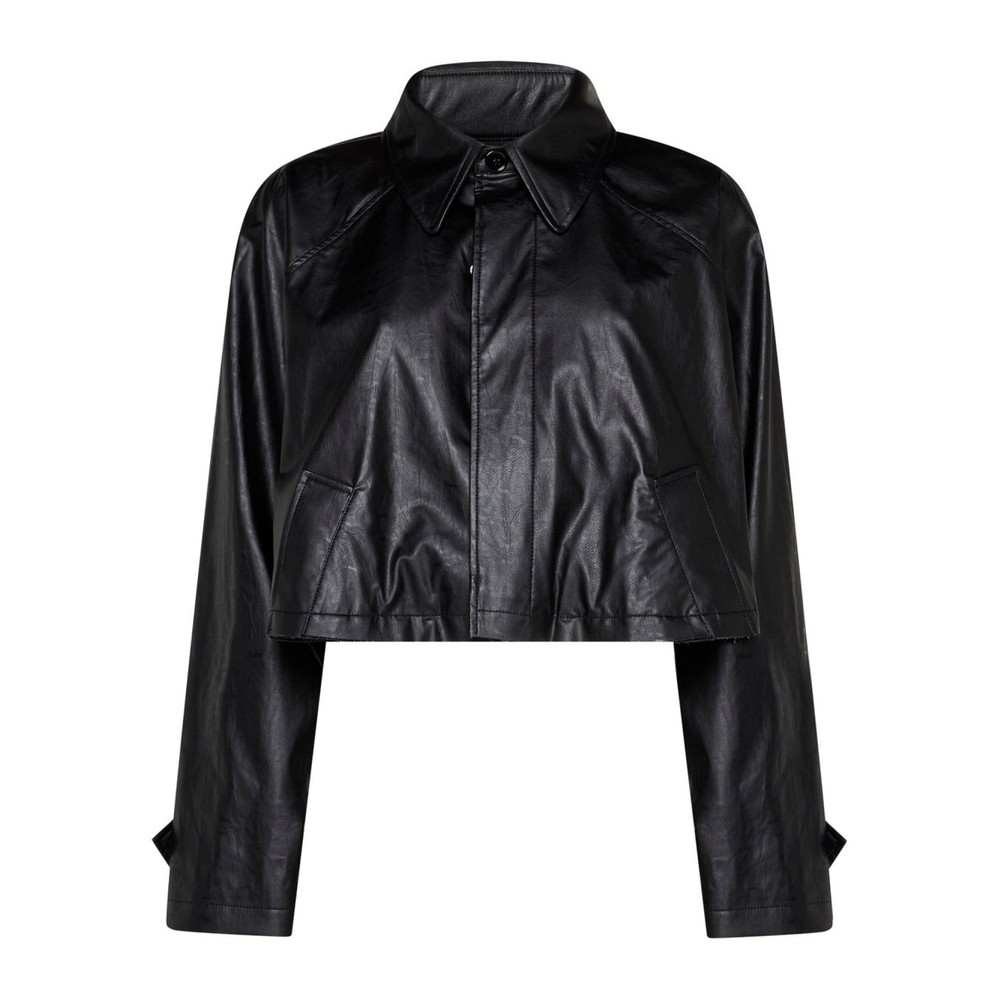 куртка кожаная MM6 — фото и цены