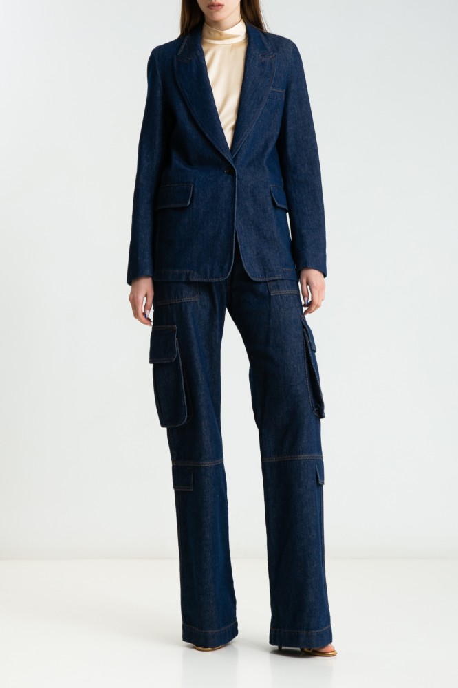 блейзер джинсовый MSGM — фото и цены