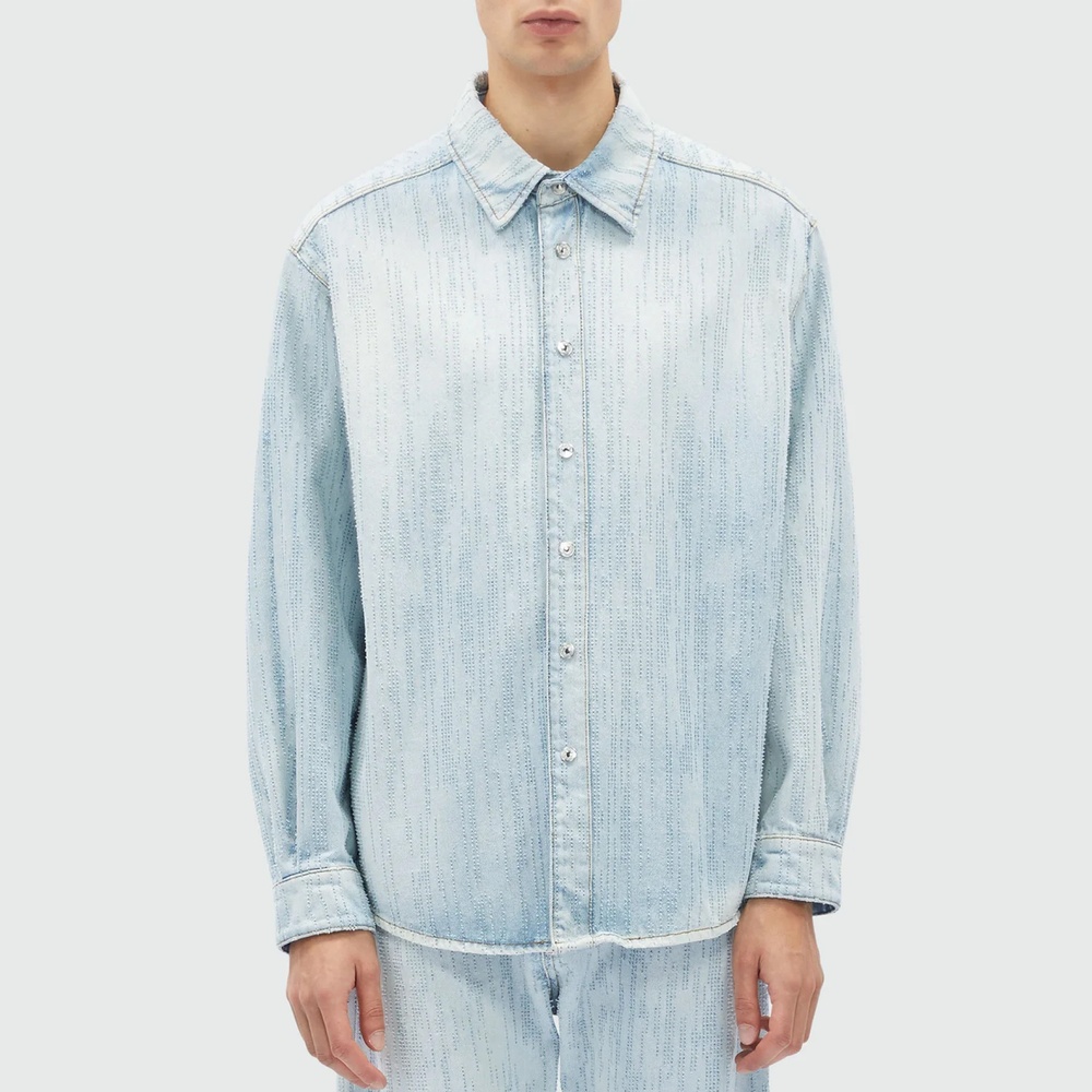 рубашка джинсовая MSGM — фото и цены