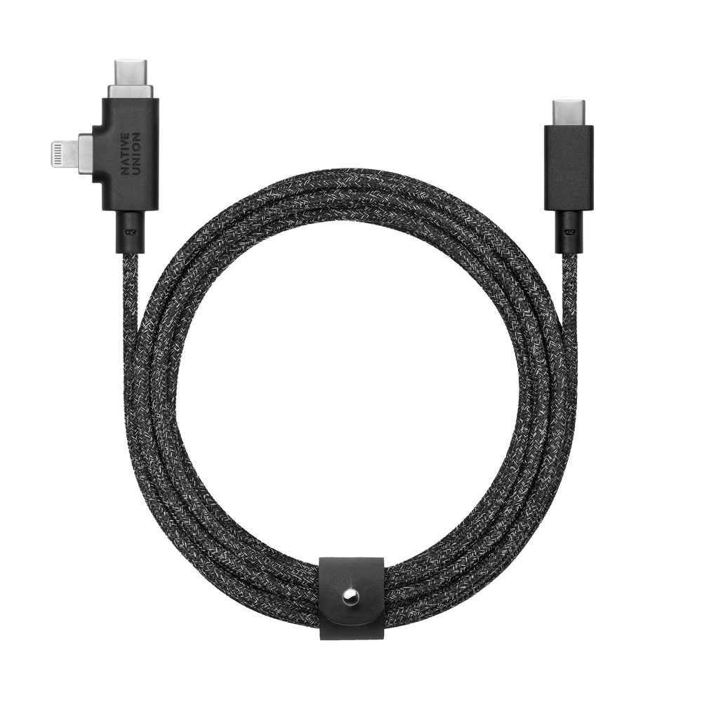 кабель зарядный USB-C to USB-C & Lightning Native Union — фото и цены