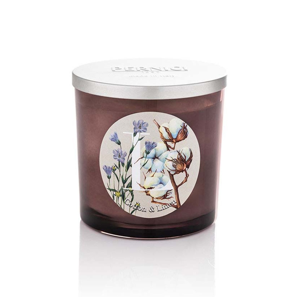 PERNICIСвеча ароматическая "Хлопок и Лён", 350 г