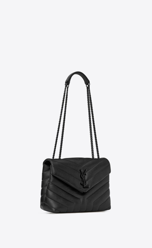 сумка кожаная Loulou Saint Laurent — фото и цены