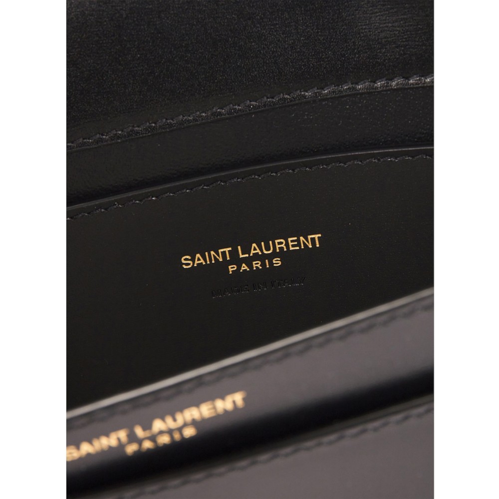 сумка кожаная Mini Voltaire Saint Laurent — фото и цены