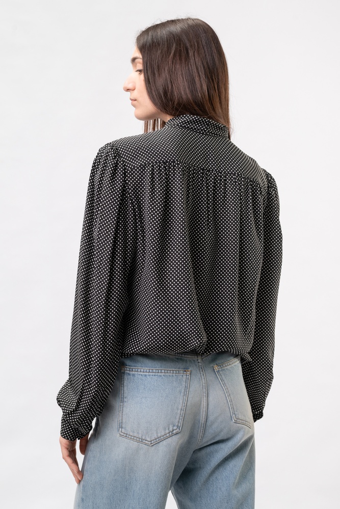 блузка Saint Laurent — фото и цены