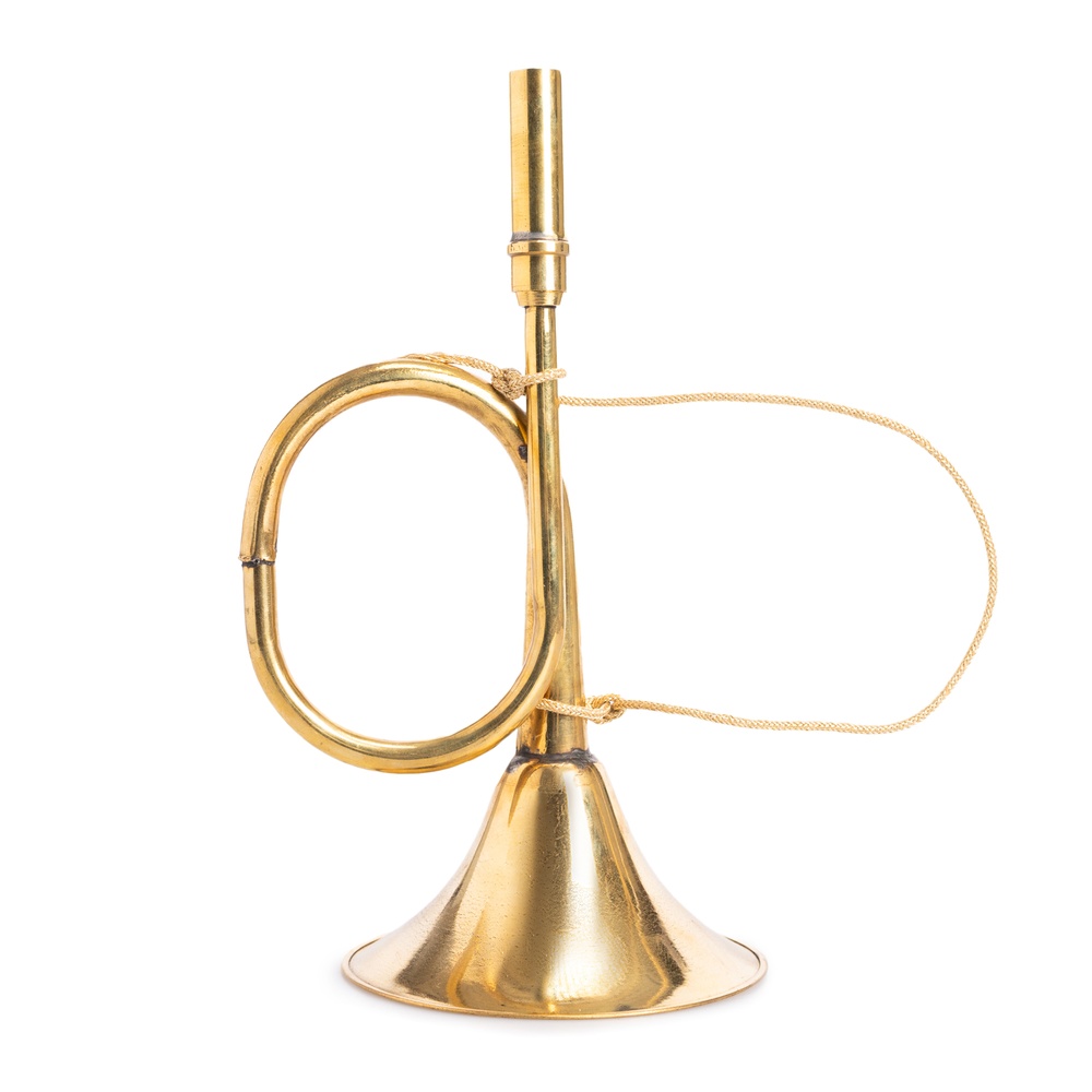 ShishiИгрушка горн медный, 24 см