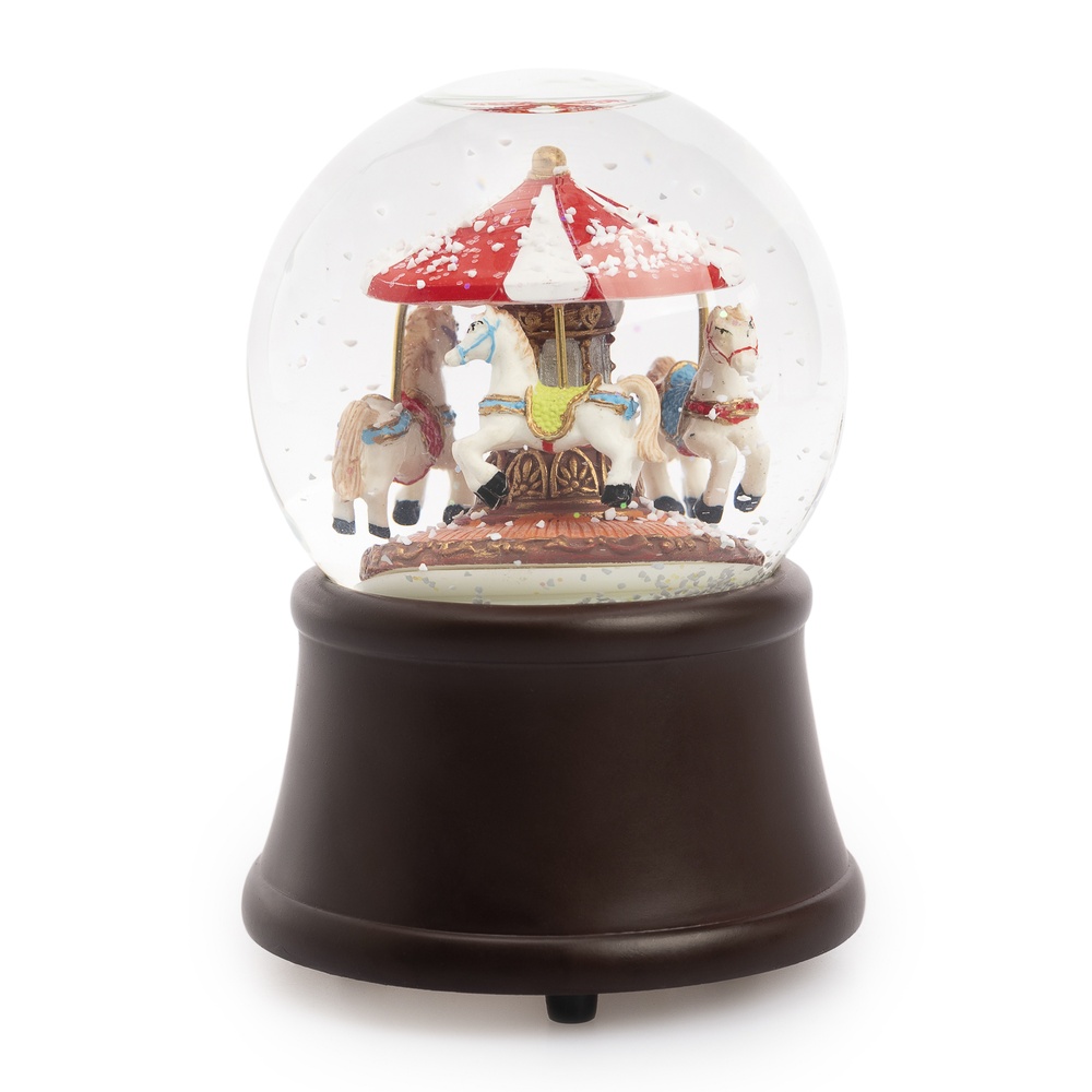 ShishiСувенирный шар с каруселью, 10 см