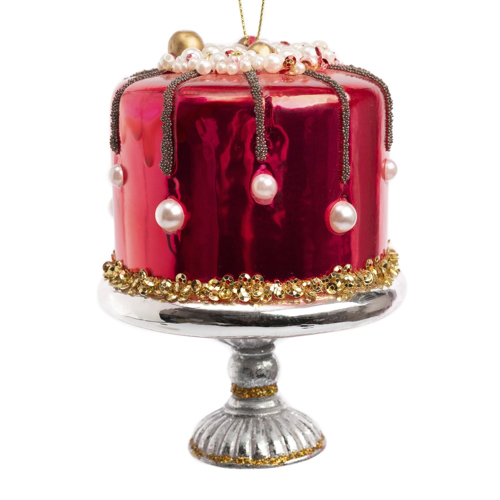 Shishiелочная игрушка "Торт", 11 см