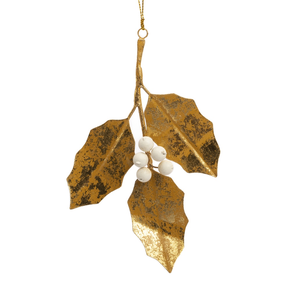ShishiПодвеска падуб золотой, 16 см
