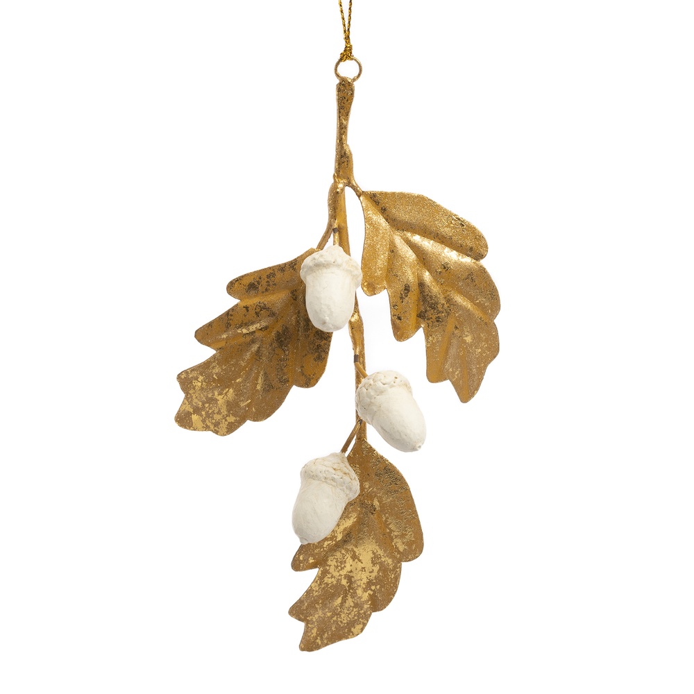ShishiПодвеская листья дуба и желуди, 15 см