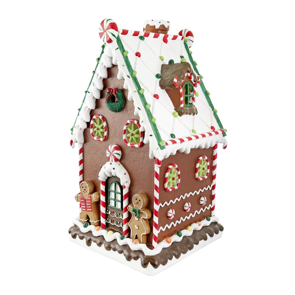 ShishiПряничный домик со светодиодной подсветкой, 51 см