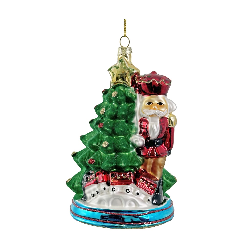 ShishiСтеклянная елочная игрушка, 15 см