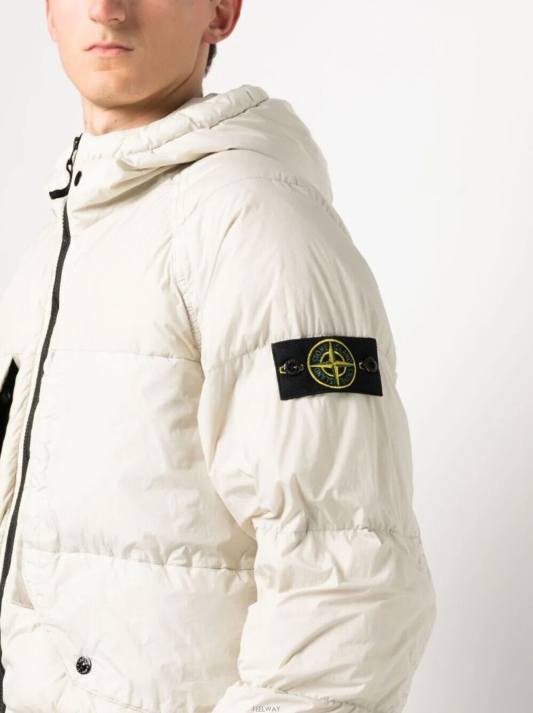 куртка пуховая Stone Island — фото и цены